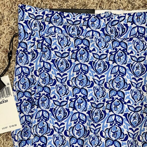 RLX Ralph Lauren Men’s Tailored Fit Water-Repellent Golf Pants Blue, Size 32x32 - Picture 7 of 16